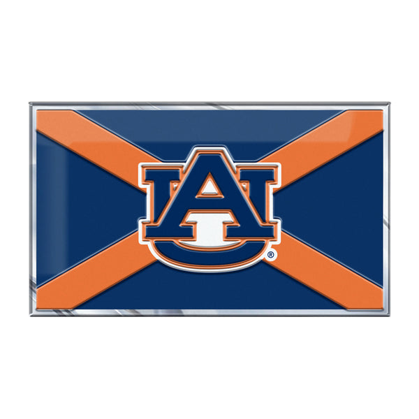 Auburn University Embossed State Flag Emblem