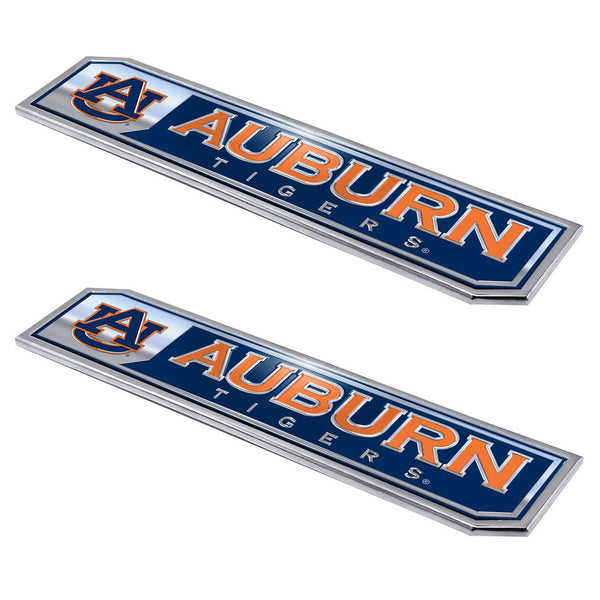 Auburn University Embossed Truck Emblem 2-pk