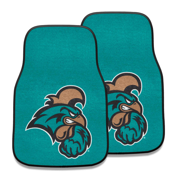 Coastal Carolina Chaticleers 2-pc Carpet Car Mat Set