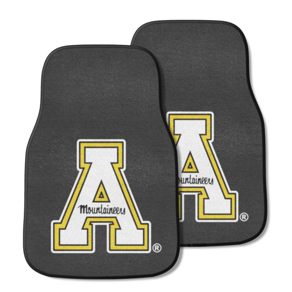 Appalachian State 2-pc Carpet Car Mat Set
