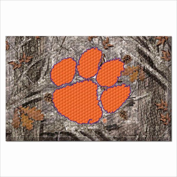 Clemson University Camo Scraper Mat
