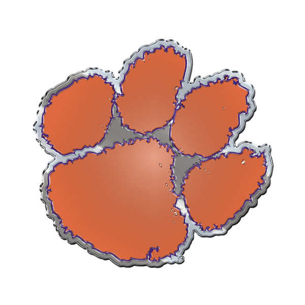 Clemson University Embossed Color Emblem