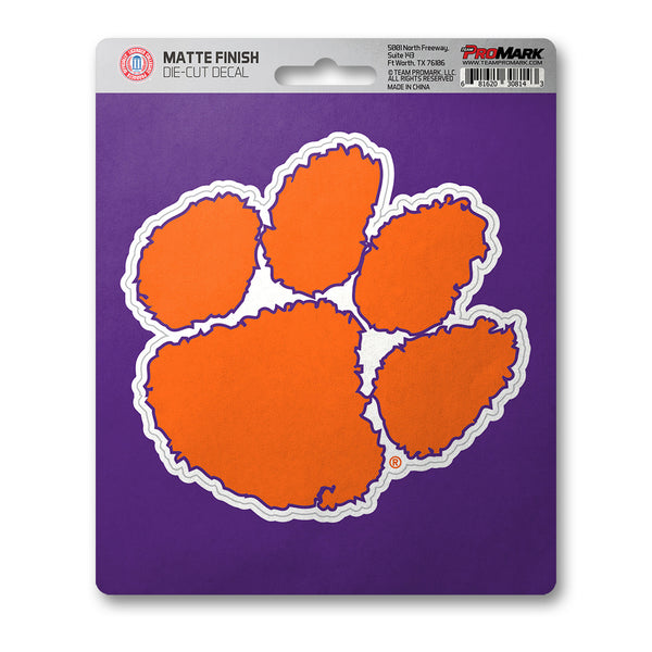 Clemson University Matte Decal