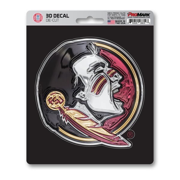 Florida State University 3D Decal