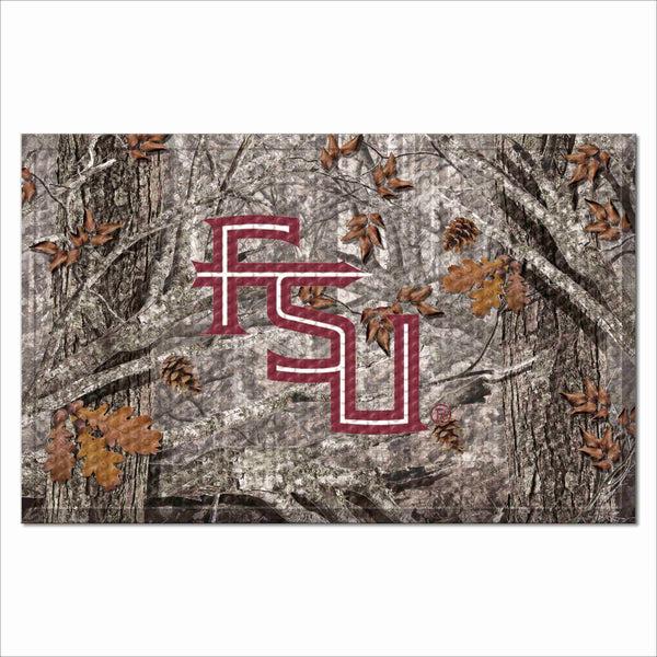 Florida State University Camo Scraper Mat