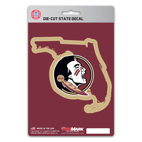 Florida State University State Shape Decal
