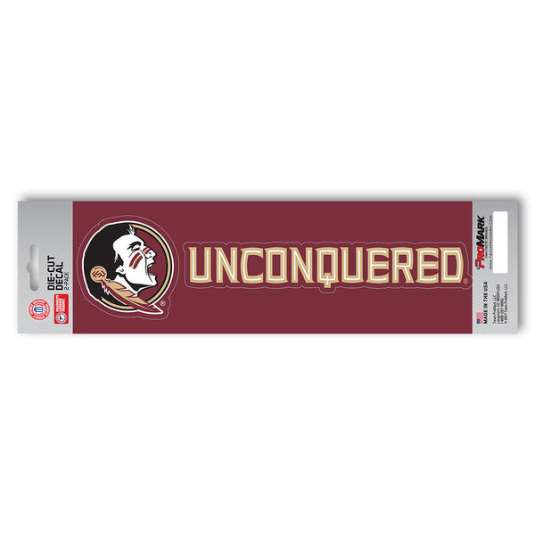 Florida State University Team Slogan Decal