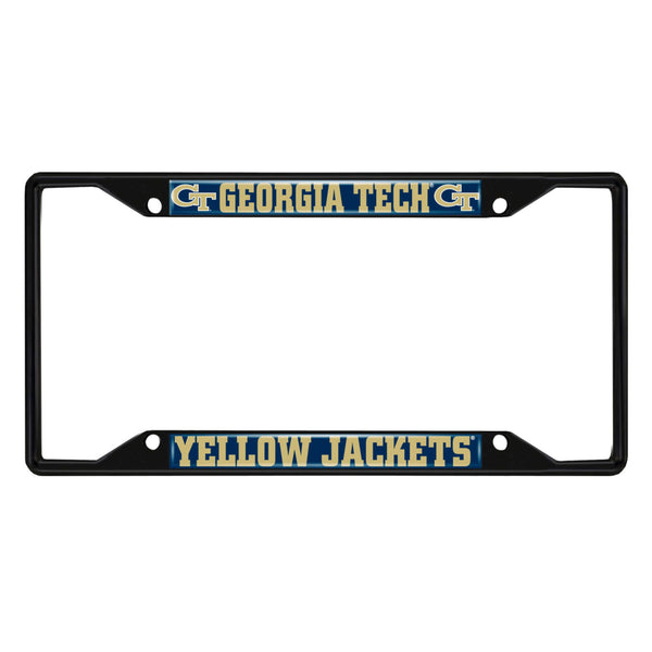 Georgia Tech Black License Plate Frame