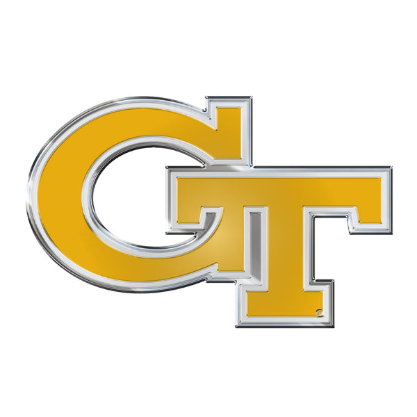 Georgia Tech Embossed Color Emblem