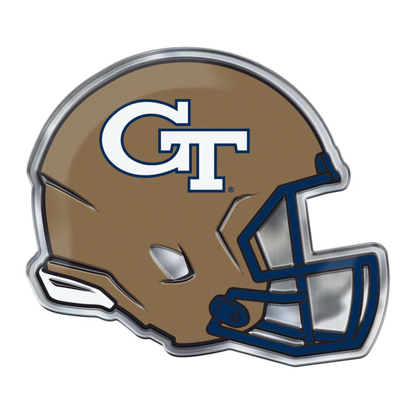 Georgia Tech Embossed Helmet Emblem