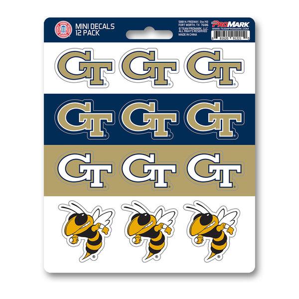 Georgia Tech Mini Decal 12-pk