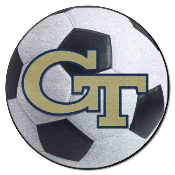 Georgia Tech Soccer Ball Mat