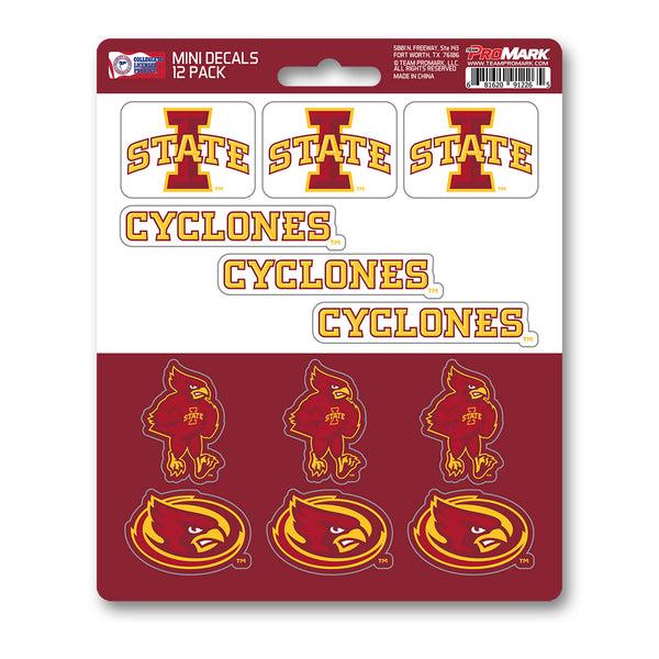 Iowa State University Mini Decal 12-pk