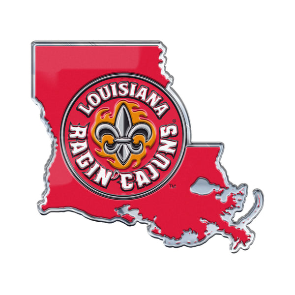 Louisiana-Lafayette Embossed State Emblem