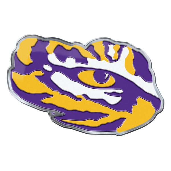 LSU Embossed Color Emblem2