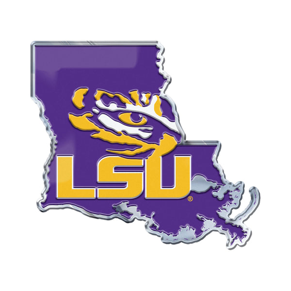 LSU Embossed State Emblem
