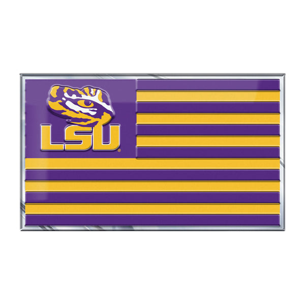 LSU Embossed State Flag Emblem