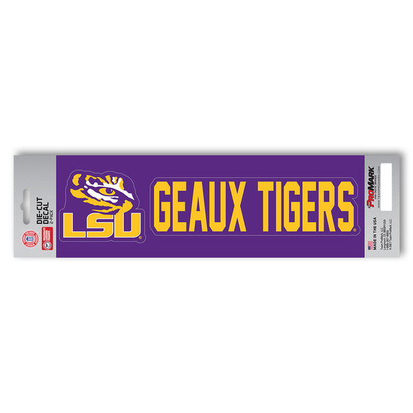 LSU Team Slogan Decal
