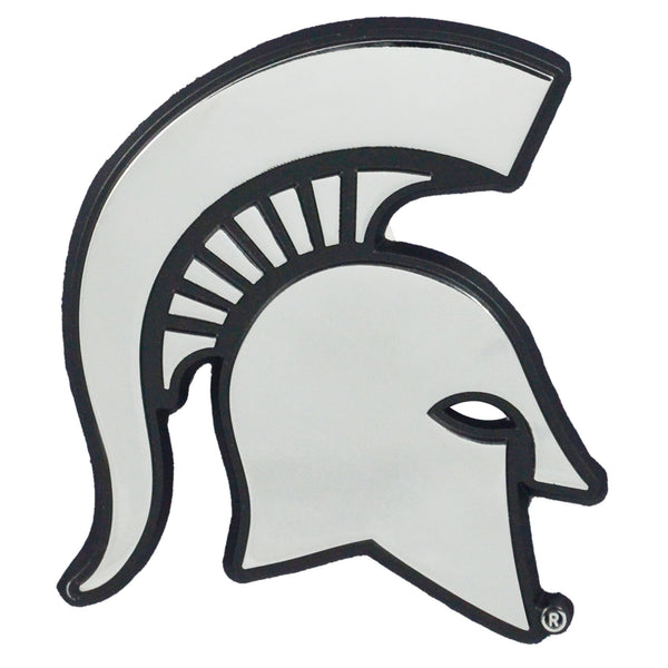 Michigan State University Chrome Emblem