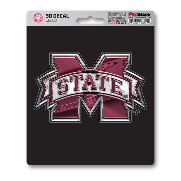 Mississippi State University 3D Decal