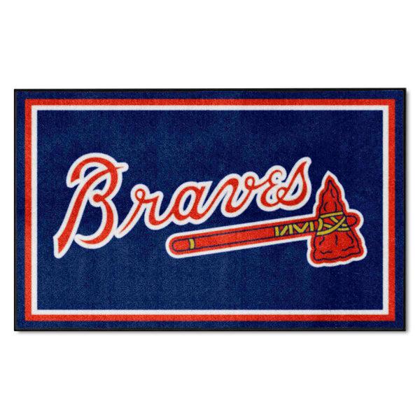 MLB - Atlanta Braves 4x6 Rug