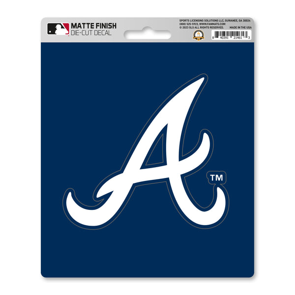 MLB - Atlanta Braves Matte Decal
