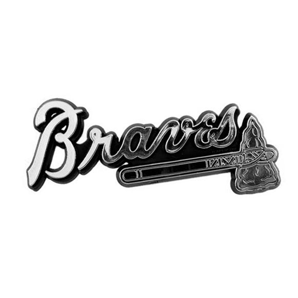 MLB - Atlanta Braves Molded Chrome Emblem