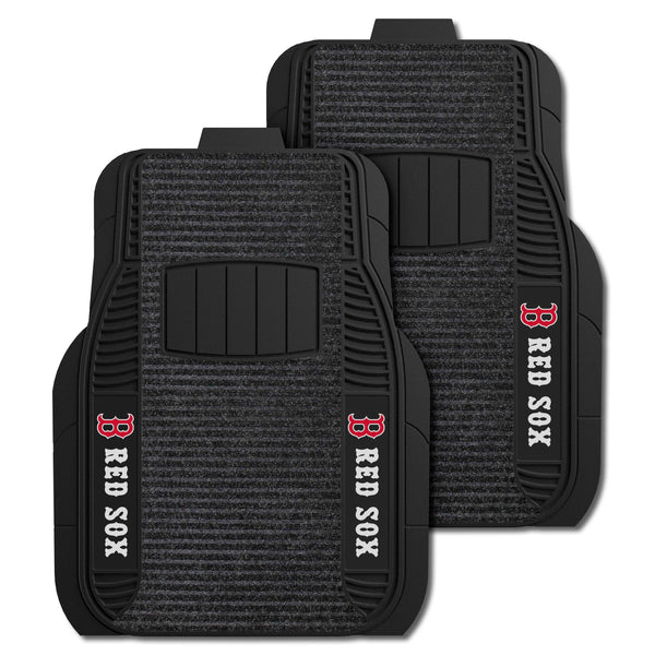 MLB - Boston Red Sox 2-pc Deluxe Car Mat Set