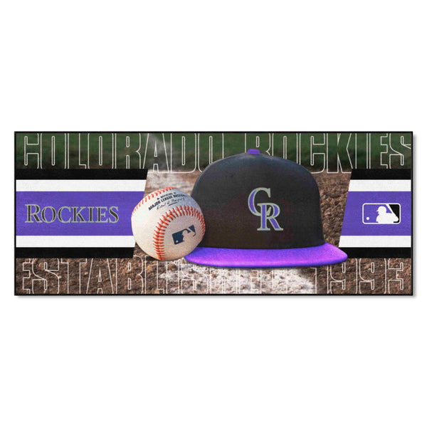 MLB - Colorado Rockies Baseball Runner