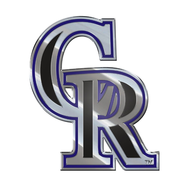 MLB - Colorado Rockies Embossed Color Emblem