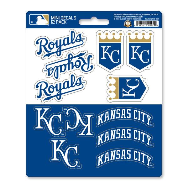 MLB - Kansas City Royals Mini Decal 12-pk