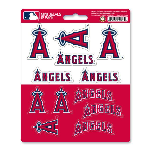 MLB - Los Angeles Angels Mini Decal 12-pk