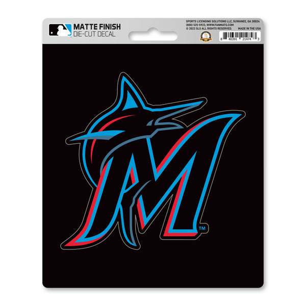 MLB - Miami Marlins Matte Decal