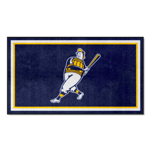 MLB - Milwaukee Brewers 3X5AREARUG