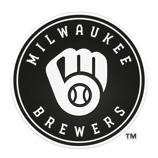 MLB - Milwaukee Brewers Molded Chrome Emblem