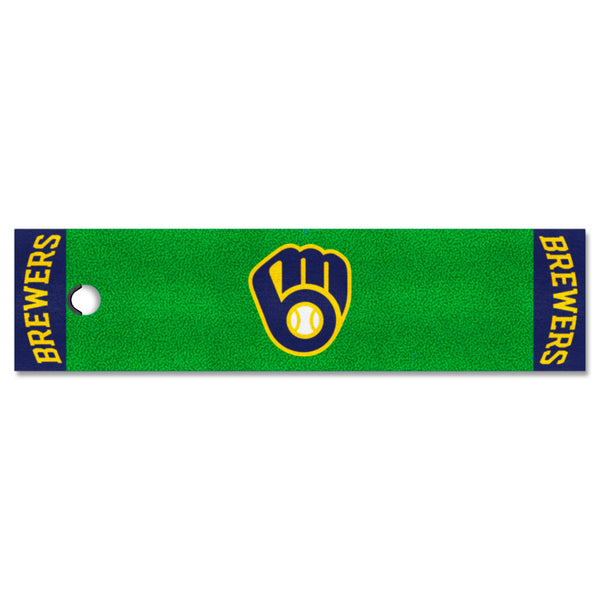 MLB - Milwaukee Brewers Putting Green Mat