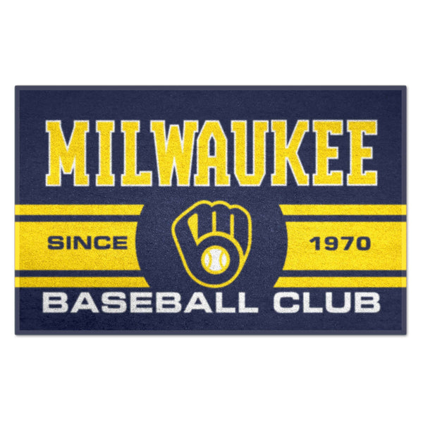 MLB - Milwaukee Brewers Starter Mat - Uniform