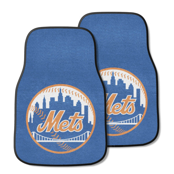 MLB - New York Mets 2-pc Carpet Car Mat Set