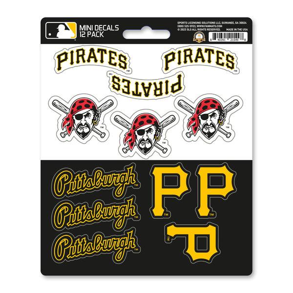 MLB - Pittsburgh Pirates Mini Decal 12-pk