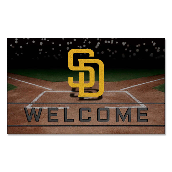 MLB - San Diego Padres Crumb Rubber Door Mat