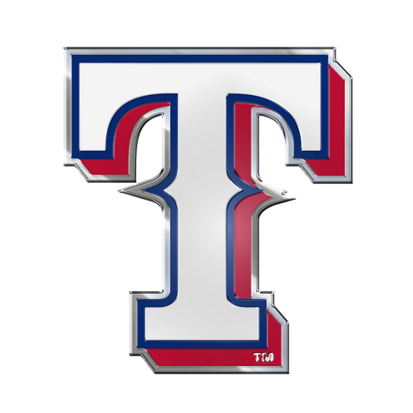 MLB - Texas Rangers Embossed Color Emblem