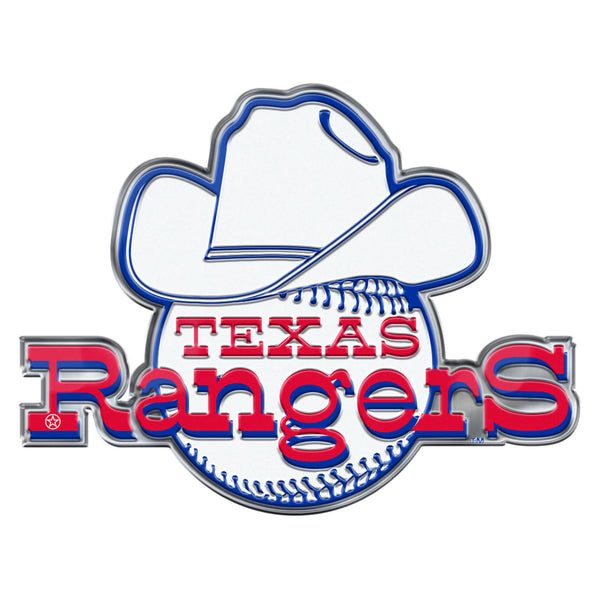 MLB - Texas Rangers Embossed Color Emblem2