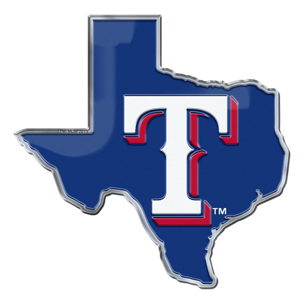 MLB - Texas Rangers Embossed State Emblem