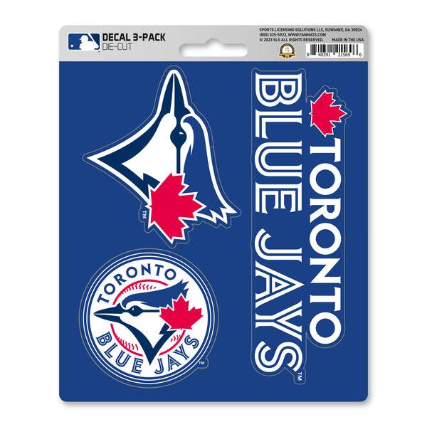 MLB - Toronto Blue Jays Decal 3-pk