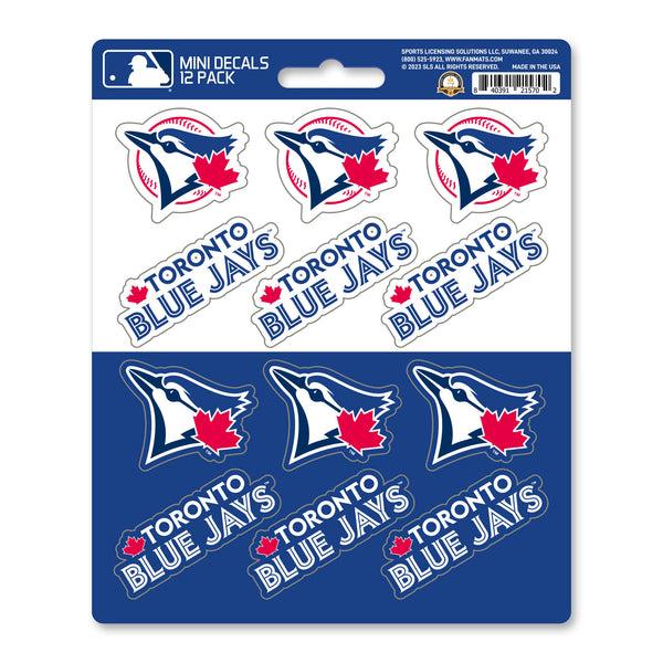 MLB - Toronto Blue Jays Mini Decal 12-pk