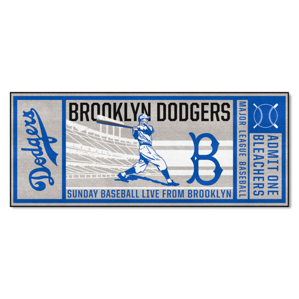 MLBCC – Brooklyn Dodgers Ticket Runner