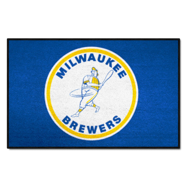 MLBCC – Milwaukee Brewers Starter Mat - Retro