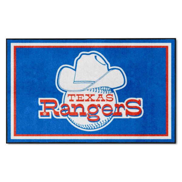MLBCC – Texas Rangers 4x6 Rug