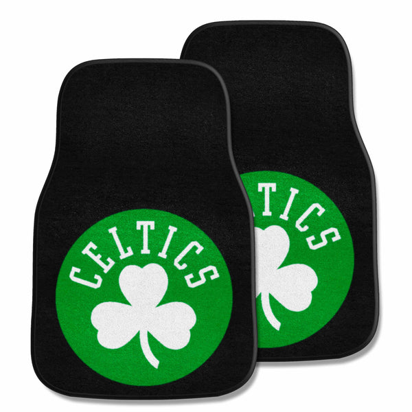 NBA - Boston Celtics 2-pc Carpet Car Mat Set