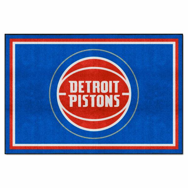 NBA - Detroit Pistons 5x8 Rug